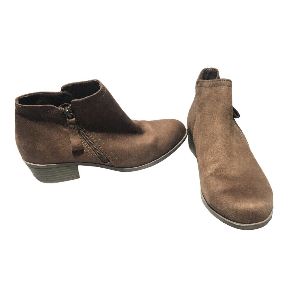 Arizona Ankle Boot With Zipper - Brown - Size 8